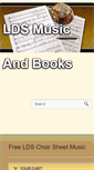 Mobile Screenshot of ldsmusicandbooks.com